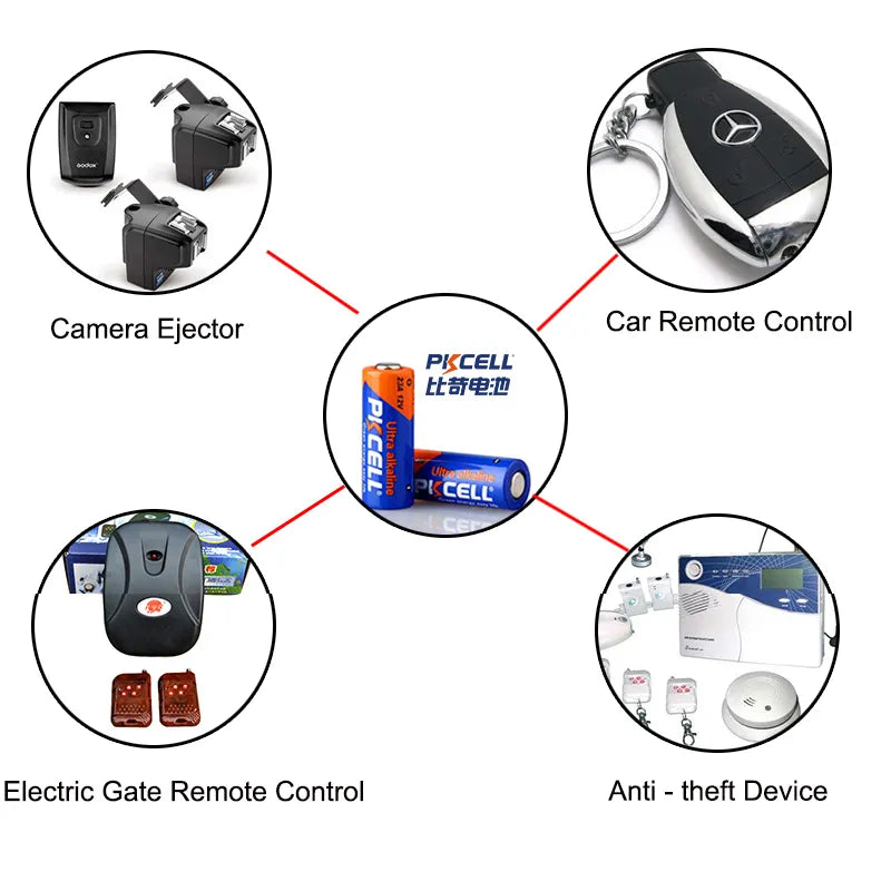 10PC 23a 12v battery 23A E 21/23 A23 23G