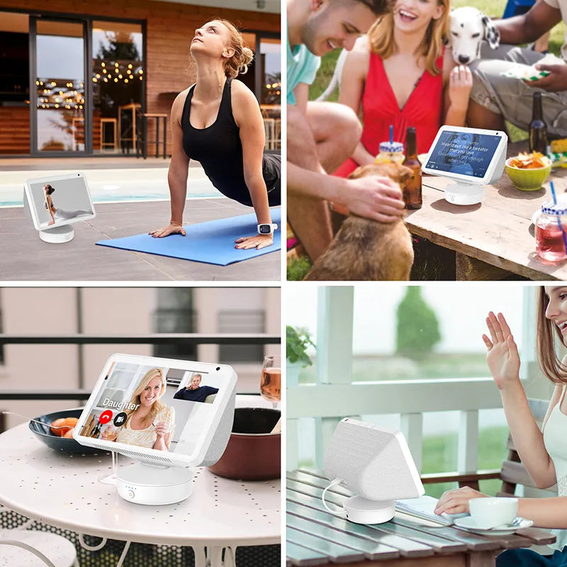 Portable Battery Base for Echo Show 5 8(1st 2nd Gen)