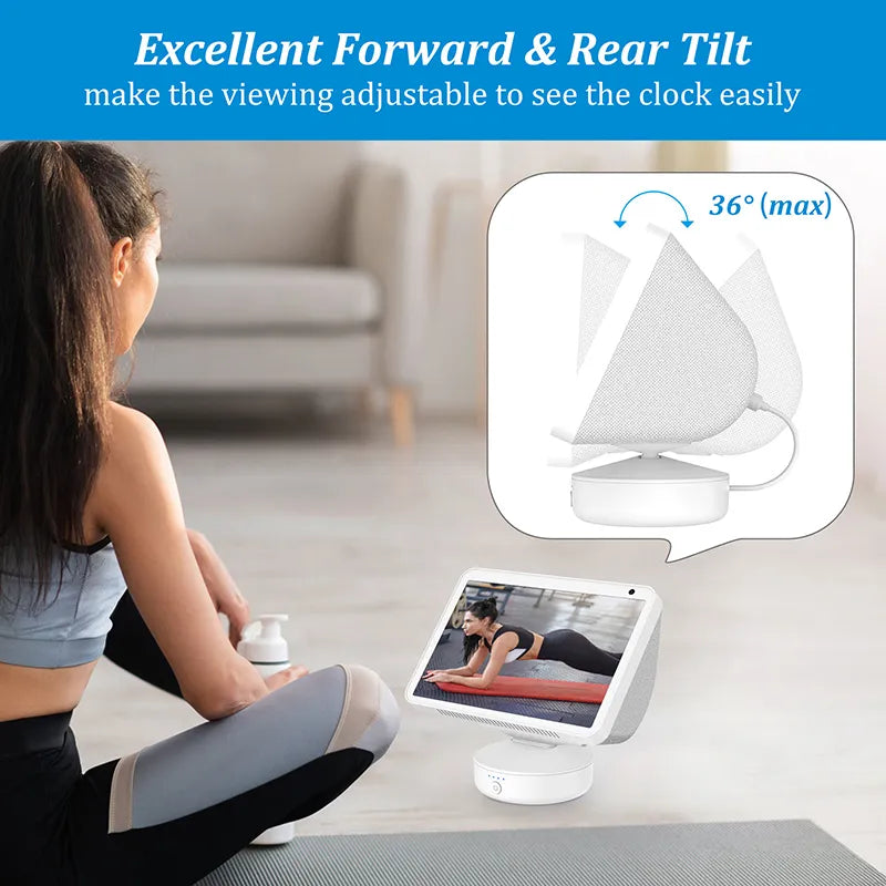 Portable Battery Base for Echo Show 5 8(1st 2nd Gen)