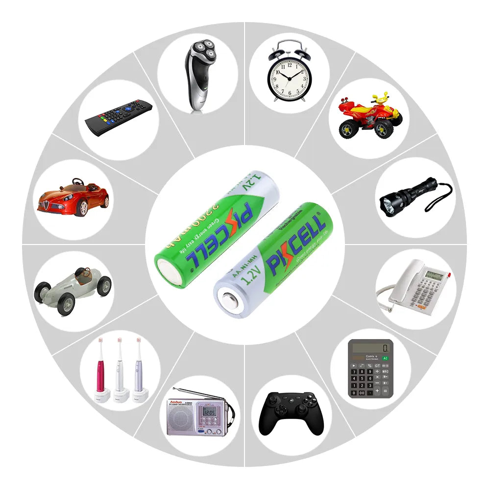 8Pcs AA Rechargeable Battery