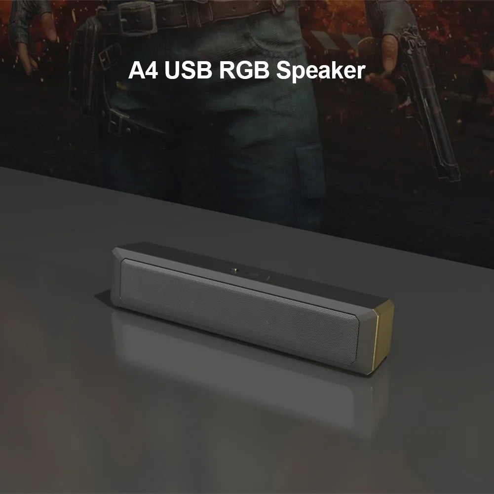 USB Wired Sound Bar W/ Sub-woofer