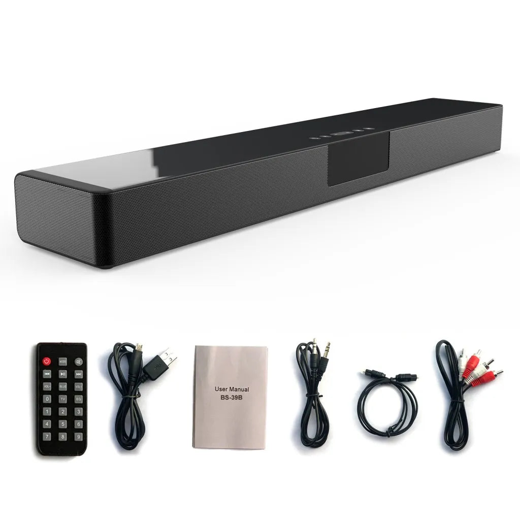 Home Theater Bluetooth Sound Bar W/ Subwoofer