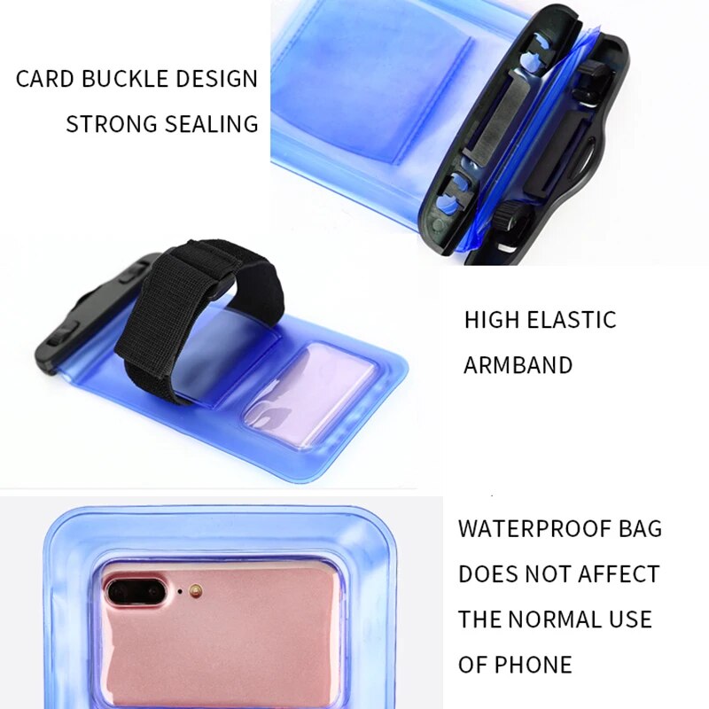 Universal Waterproof Phone Case Arm Band Bag