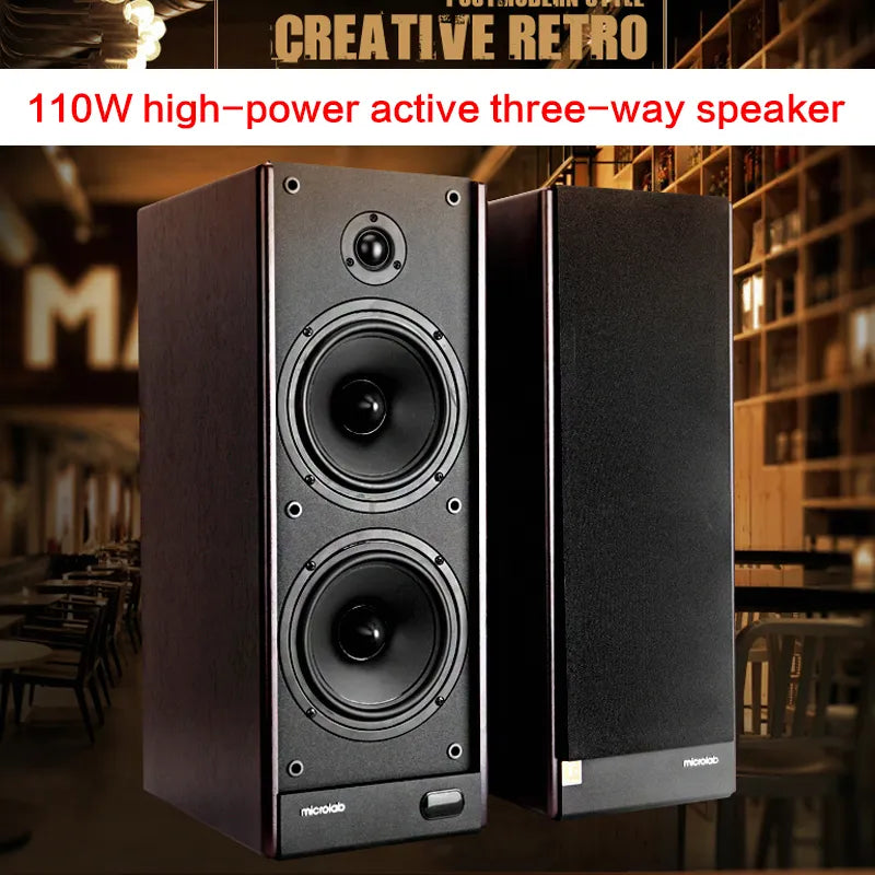 Three-way Speaker 140W High-power Home Theater Front TV Speakers