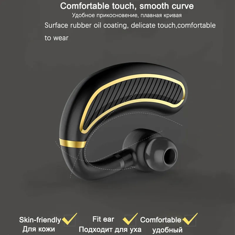 Sports Headset In-ear Wireless Earbuds With Charger Box, Anti-sweat And Noise-reduction