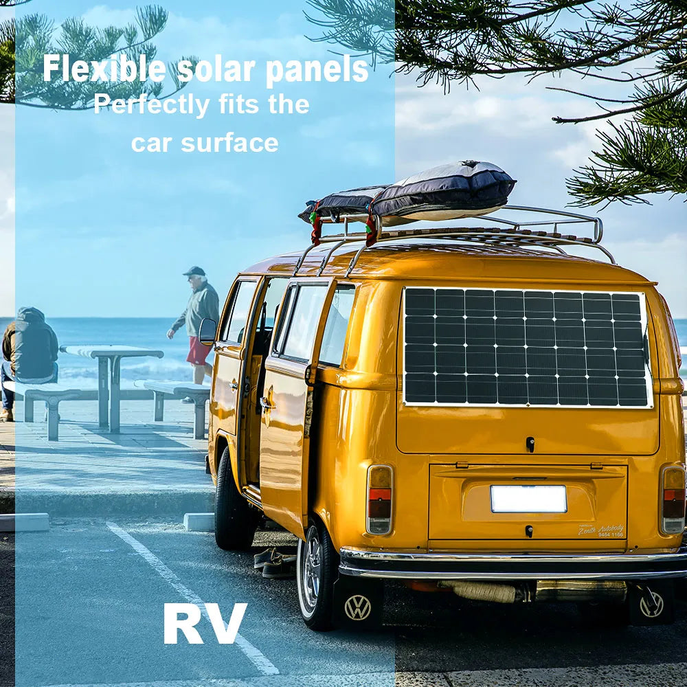 12V Flexible Solar Panel Bendable Waterproof