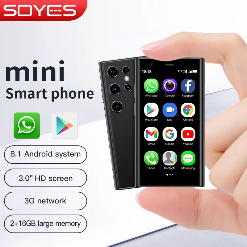 SOYES S23 mini 3.0-inch display mini smartphone 16GB