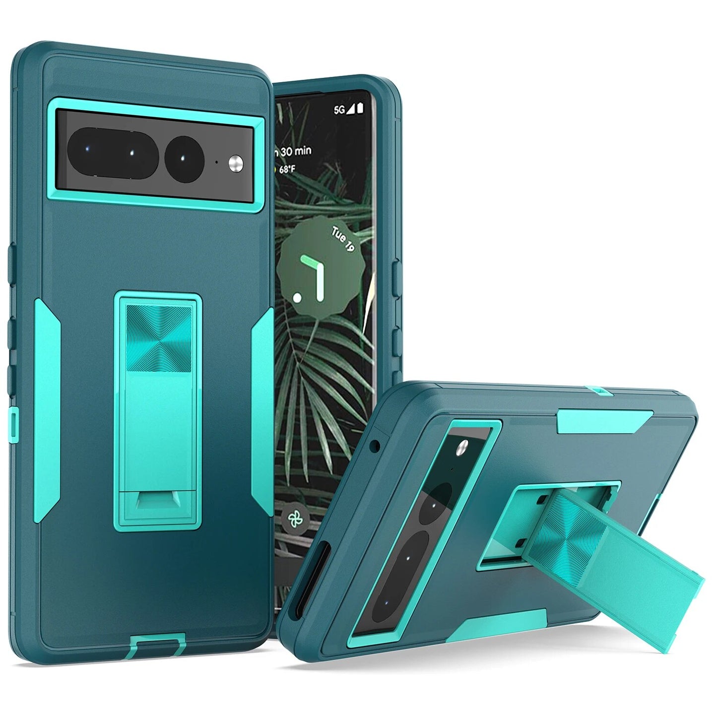 Heavy Armor Shockproof Case For Google Pixel 7 6.1" Pixel 7 Pro 6.7" 7A 6.1"