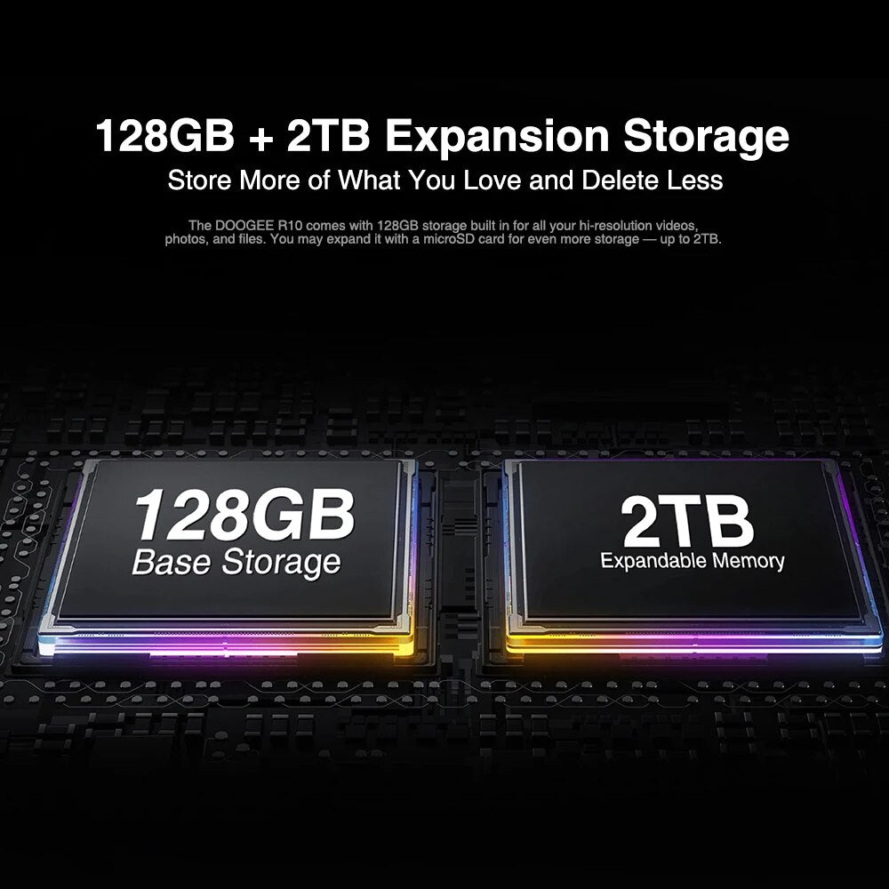 DOOGEE R10 Rugged Tablet 10.4 Inch 2K Display 15GB RAM + 128GB ROM 10800mAh Enormous Battery Tablet Phone Helio G99 Octa Core PC