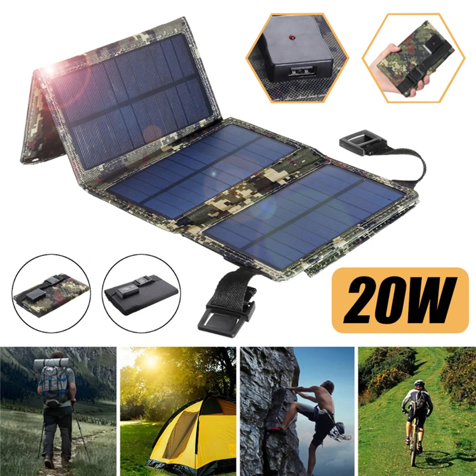 Small USB Solar Panel Waterproof Battery Cells – citighelectronics.com
