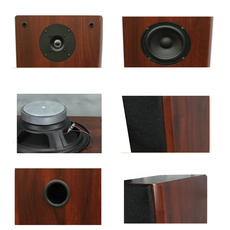 200W 8 Inch Bookshelf Speakers