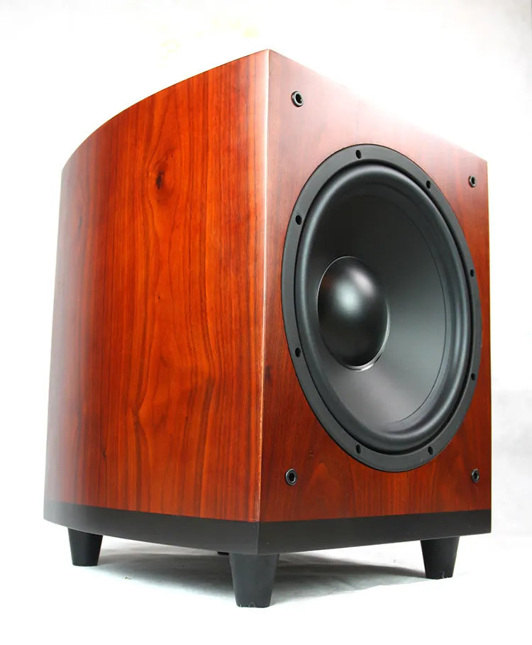 12 Inch HiFi Speaker Solid Wood Subwoofer Home Theater Audio