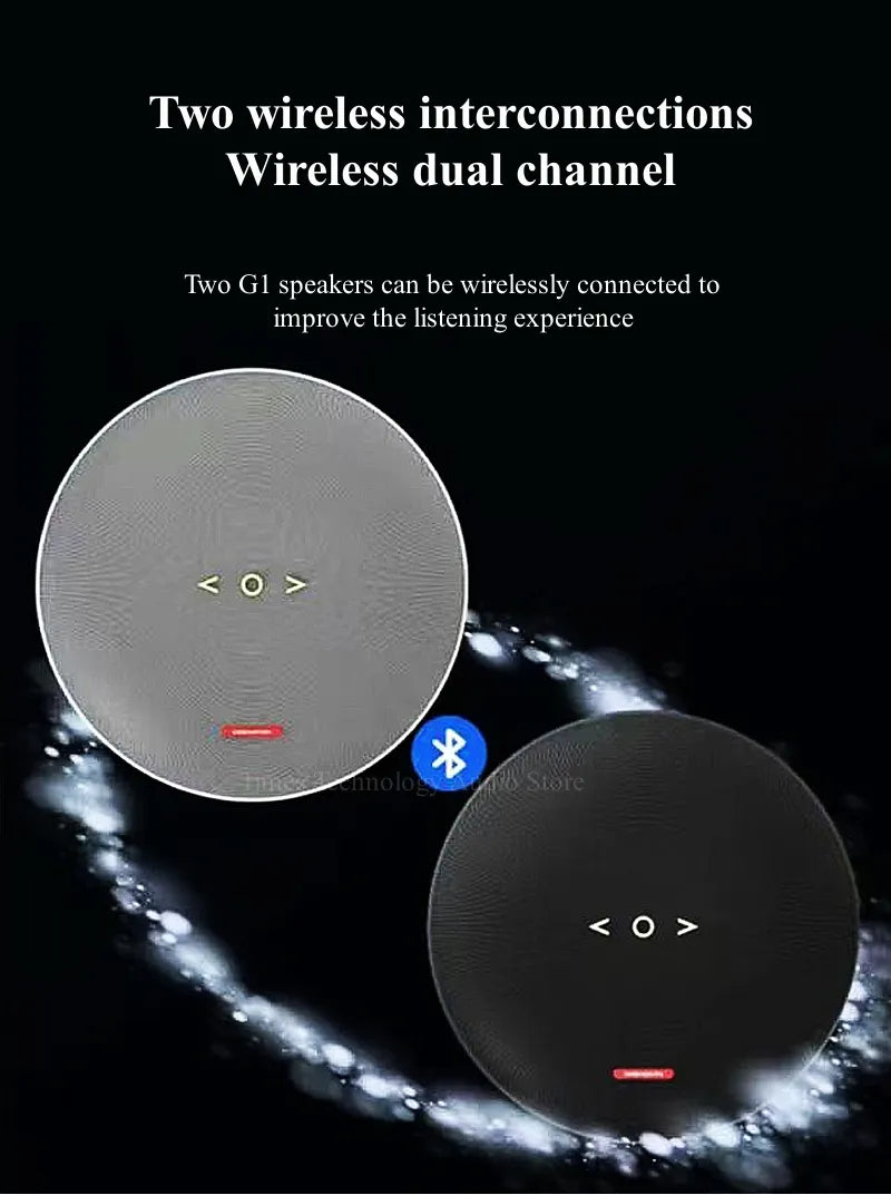 Home Wall-mounted Wireless Bluetooth Speakers Stereo Karaoke Subwoofer