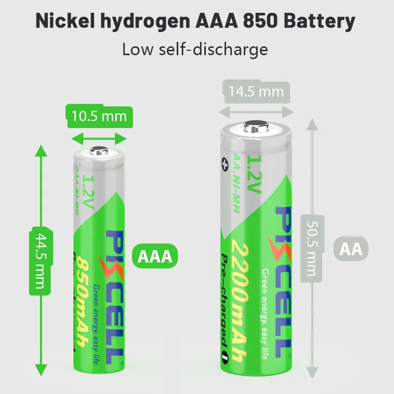 10PC AAA Rechargeable Battery