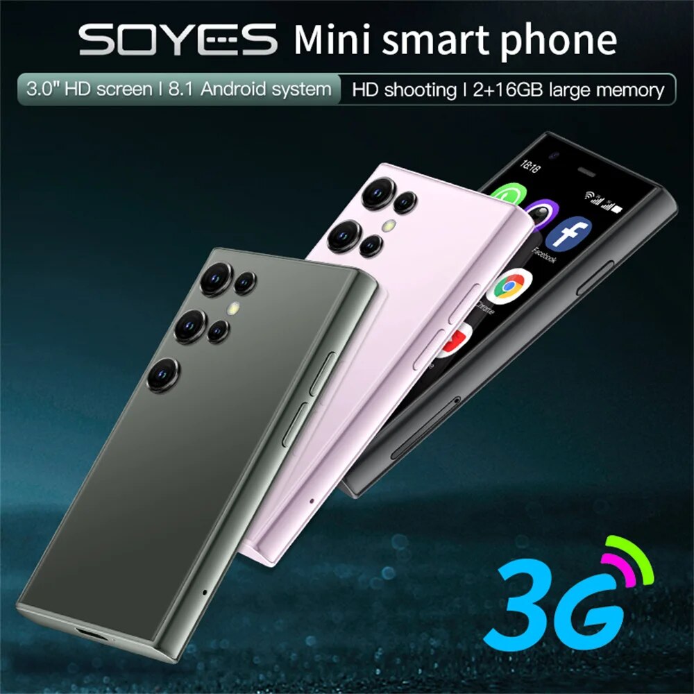 SOYES S23 mini 3.0-inch display mini smartphone 16GB