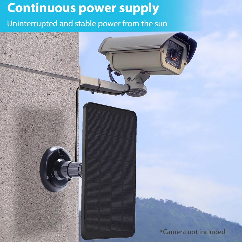 Solar Panels for Security Camera/Small Home Light System