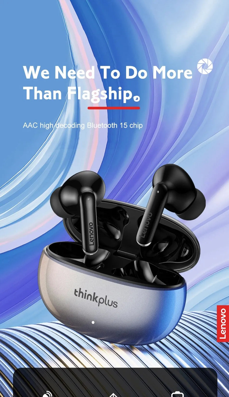 Thinkplus Bluetooth Headset for Wireless Sports Headsets