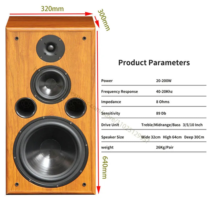 10 Inch Three-Way Speaker