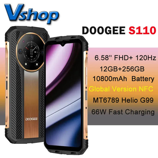 DOOGEE S110  Android 13 Cellphone