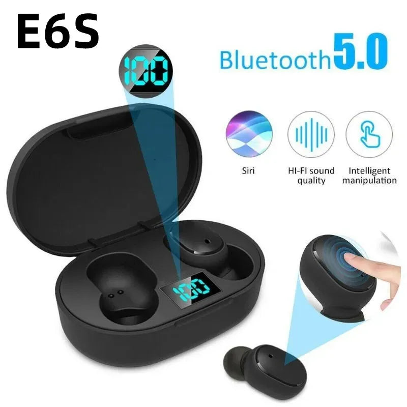 Bluetooth Earphones Wireless Noise Cancelling Headsets With Microphone