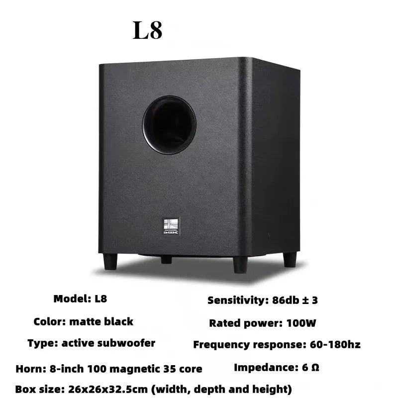 8-inch Subwoofer Bluetooth Speaker Box