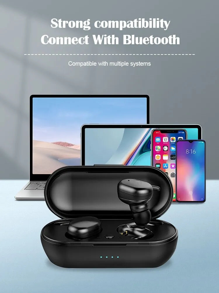 TWS Wireless Headphones Bluetooth Earphones