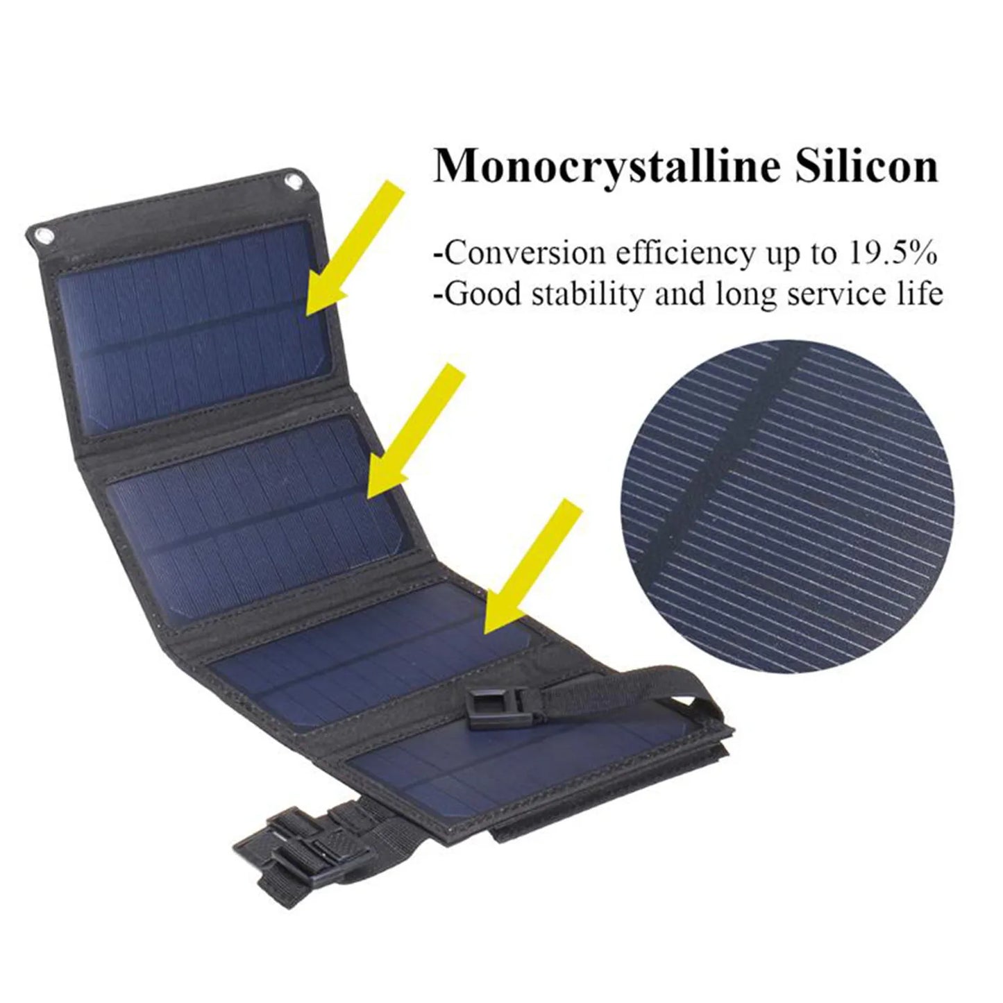 Small USB Solar Panel Waterproof Battery Cells