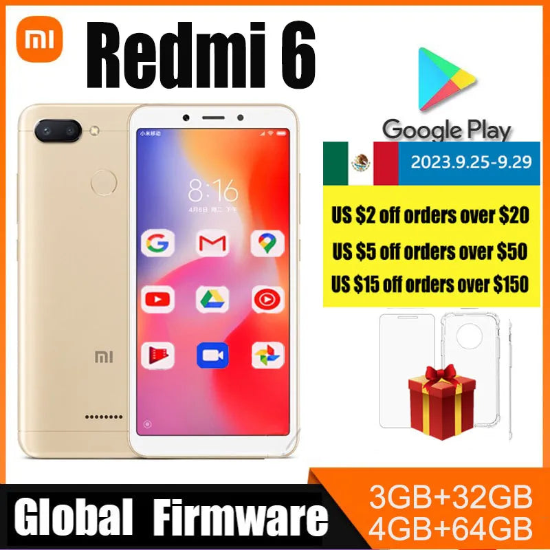 Xiaomi Redmi 6 Smartphone