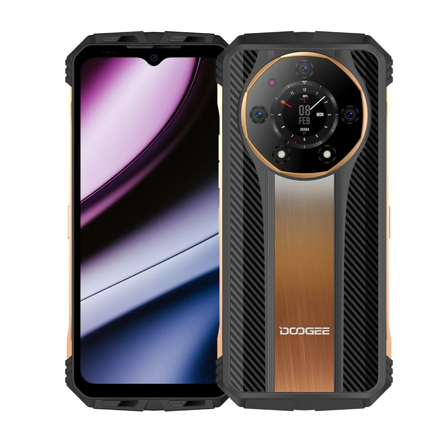 DOOGEE S110 Rugged Phone FHD Waterdrop Screen Android 13