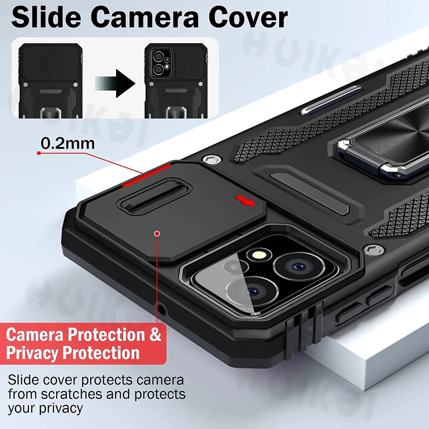 Slide Camera Case For Moto G Stylus 5G 2023