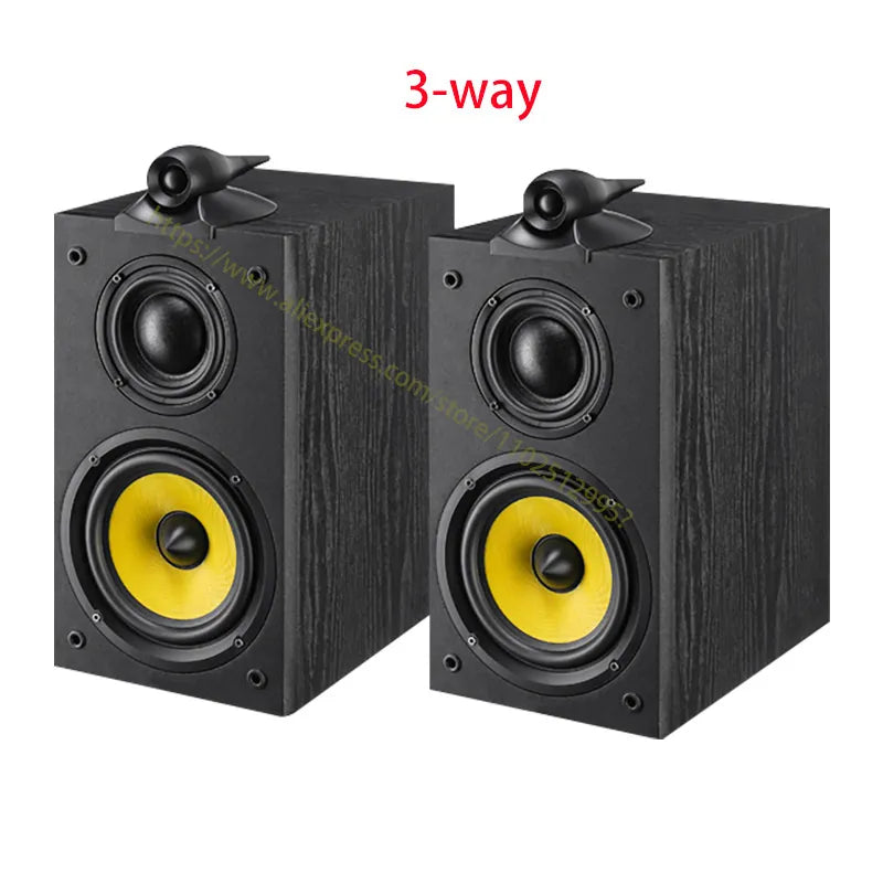 Three-way 6.5 inch bookshelf Speaker