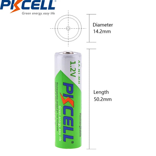 8Pcs  AA Rechargeable Battery